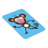 Wangenaffe Magnet (Rechte Seite)