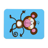 Wangenaffe Magnet (Horizontal)