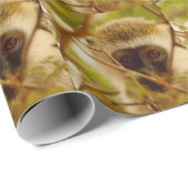 Wangenaffen Geschenkpapier (Rolleneckpunkt)