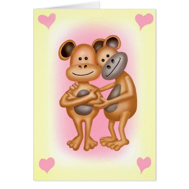Wangenaffen in der Liebe (Vorne)