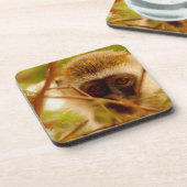 Wangenaffen Untersetzer (Linke Seite)