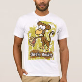 Wangenmonkey im Dschungel T-Shirt (Vorderseite)