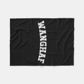 Wanghaf Meme Funny Fleecedecke (Vorderseite (Horizontal))