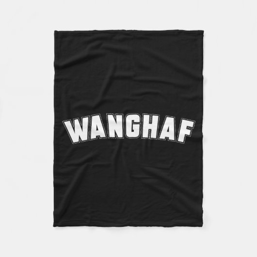 Wanghaf Meme Funny Sarcasm Quote Apparel Fleecedecke (Vorderseite)