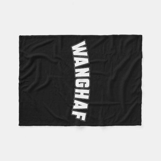 Wanghaf Meme Funny Sarcasm Quote Apparel Fleecedecke (Vorderseite (Horizontal))