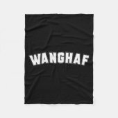 Wanghaf Meme Funny Sarcasm Quote Apparel Fleecedecke (Vorderseite)
