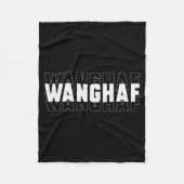 Wanghaf Meme Funny Sarcasm Quote Apparel Fleecedecke (Vorderseite)