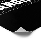 Wanghaf Meme Funny Sarcasm Quote Apparel Poster (Ecke)