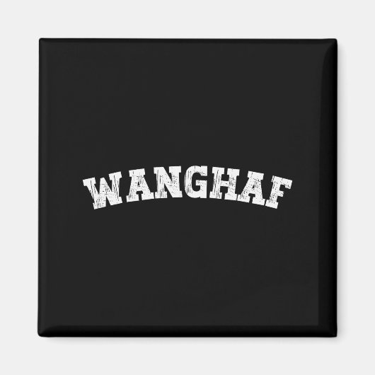 Wanghaf Meme Lustig Magnet (Vorne)