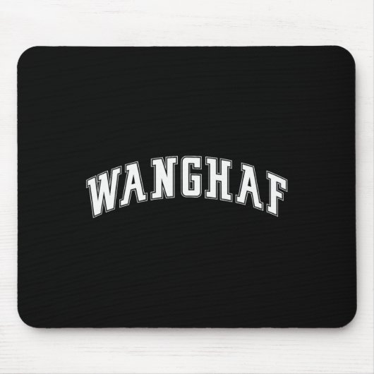 Wanghaf Meme Lustiges Grafikdesign  Mousepad (Vorne)