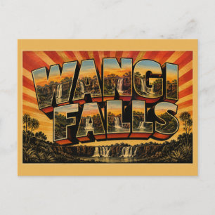 Wangi Falls NT Australien Monsunwald Wasserfall Postkarte