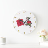 Wangry Elf Große Wanduhr (Zuhause)