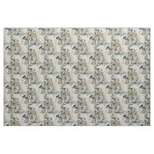 Wangxian Bunny Pattern Stoff (Yard (91,4 cm))