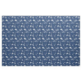 WangXian QiXi Festival Rabbit Print Stoff (Fat Quarter (45,7 x 55,9 cm))