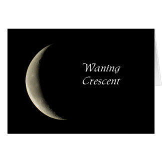 Waning Crescent Moon