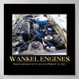 Wankel Motors Poster
