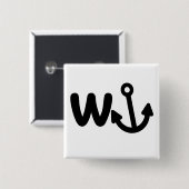 Wanker Button (Vorne & Hinten)