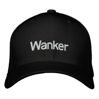 Wanker Hat Bestickte Baseballkappe