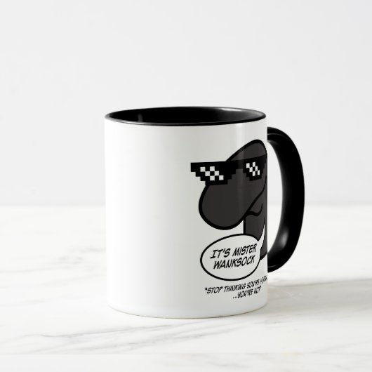 Wanksock Ultra Tasse (VorderseiteRechts)