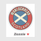 Wanlockhead, Schottland Aufkleber (Blatt)