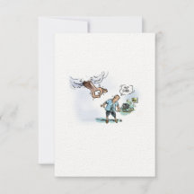 Wann die Zeit abgelaufen ist Postkarte