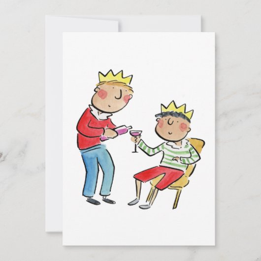 Wann Einladung (Vorderseite)