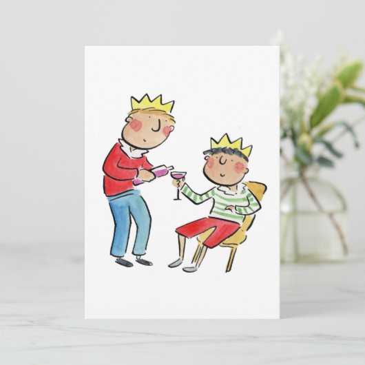 Wann Einladung (Stehend Vorderseite)