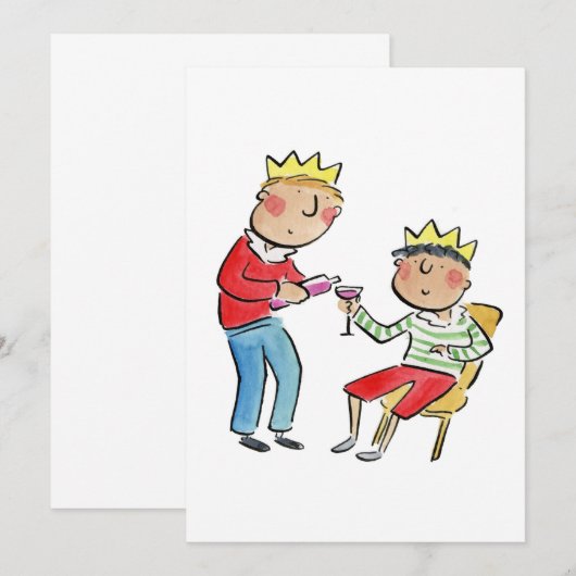 Wann Einladung (Vorne/Hinten)