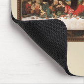 Wann essen wir? - Funny Last Suliday Dinner Mousepad (Ecke)