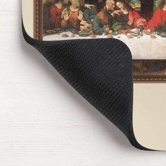 Wann essen wir? - Funny Last Suliday Dinner Mousepad (Ecke)