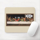 Wann essen wir? - Funny Last Suliday Dinner Mousepad (Mit Mouse)