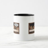 Wann essen wir? - Funny Last Suliday Dinner Tasse (Zentrum)