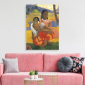 Wann heiratest du Paul Gauguin? Leinwanddruck (Insitu (Wohnzimmer))