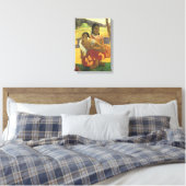 Wann heiratest du Paul Gauguin, Vintage Kunst? Leinwanddruck (Insitu (Schlafzimmer))