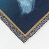 Wann immer ich Vermisst bin, gib du der Mama. Fleecedecke (Ecke)