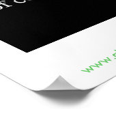 Wann immer Sie mit Menschen interagieren Poster (Ecke)