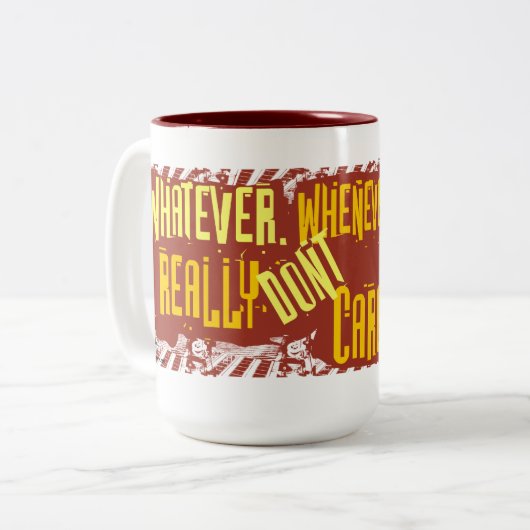 Wann immer, was auch immer… Begley Tasse (Vorderseite Links)