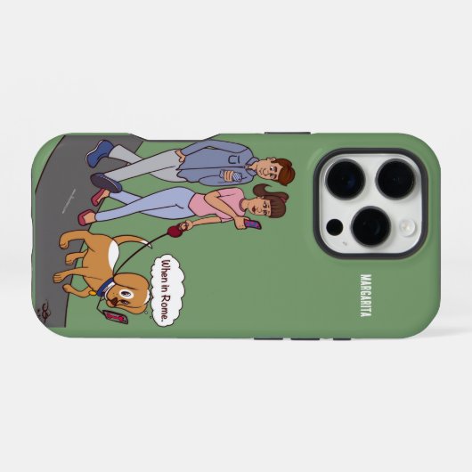 Wann in Rom iPhone Hülle (Rückseite (Horizontal))