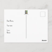 Wann in Rom Postkarte (Rückseite)