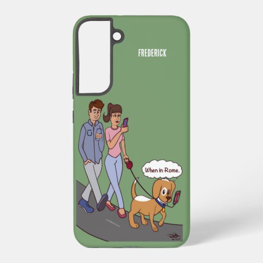 Wann in Rom Samsung Galaxy Hülle (Rückseite)