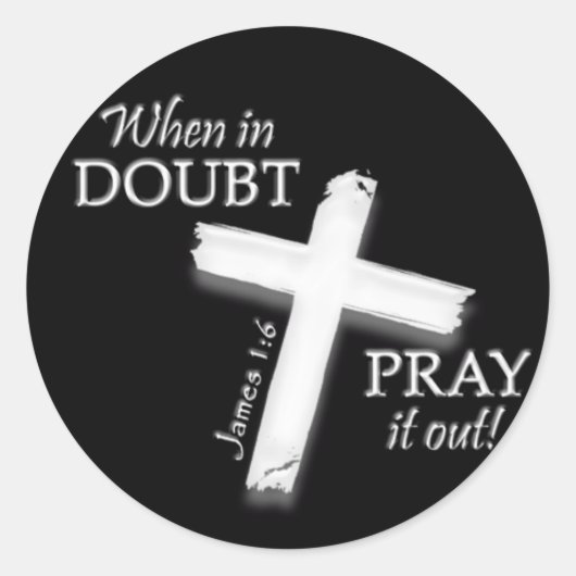 Wann in Zweifel. . . Aufkleber (Vorderseite)