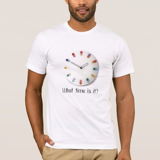 Wann ist es? Shirt (Vorderseite)