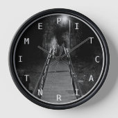 Wann? Pitcairn Time- Wall Uhr (Vorderseite)