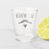 Wann Schnapsglas (Rückseite)