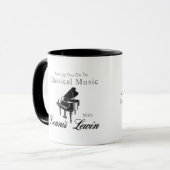 WANN Sie auf die klassische Musik Tasse (Vorderseite Links)