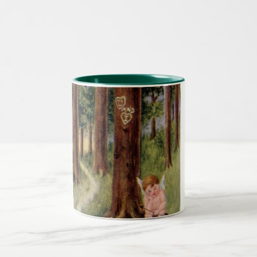 Wann werden wir Vintage Valentinische Tasse treffe (Mittel)