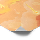 Wann wird der Himmel aufhören? Poster (Ecke)