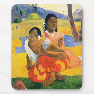 Wann wirst du heiraten? Paul Gauguin Mousepad