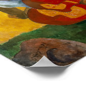 Wann wirst du heiraten? | Paul Gauguin | Poster (Ecke)