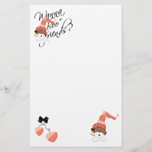Wanna Boo Friends Briefpapier